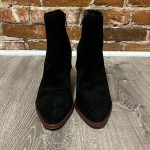Sam Edelman size 10 Black Ankle Booties